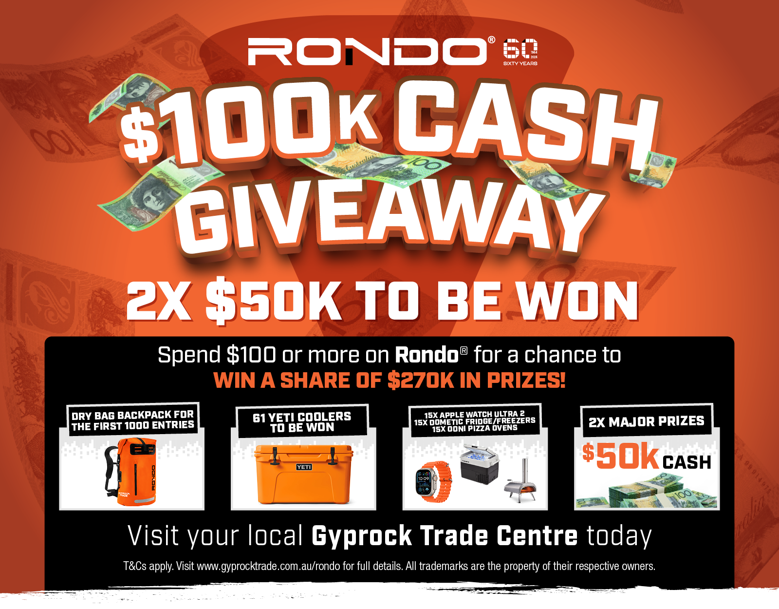 Gyprock Trade Centre RONDO Sept 2024 promotion mobile banner